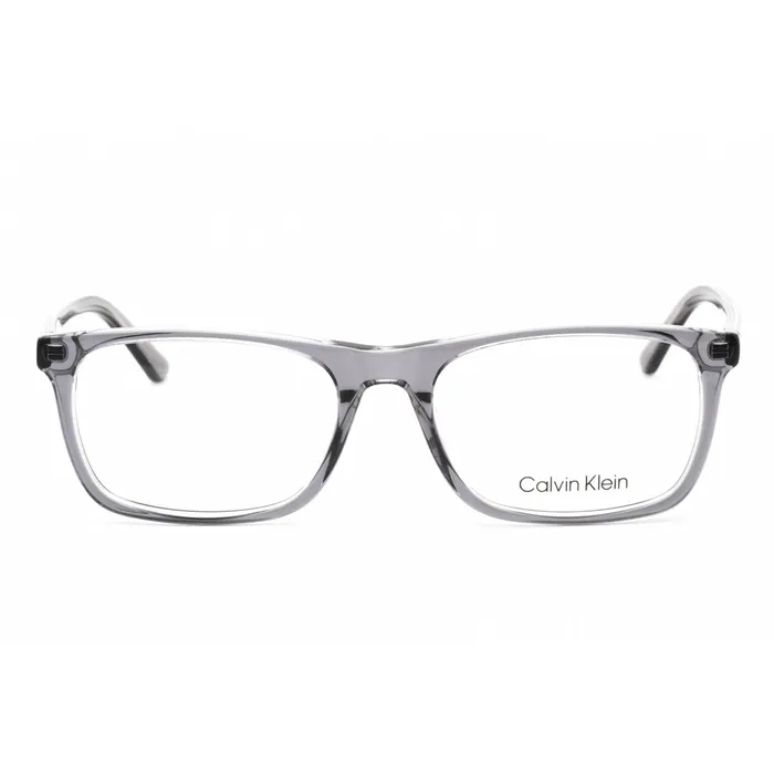 Calvin Klein Calvin Klein Mens Eyeglasses Full Rim Crystal Smoke Plastic Frame CK20503 076 Rings