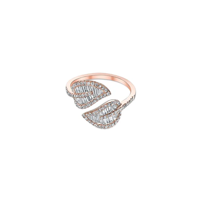 Anita Ko Rings Anita Ko Small Leaf Ring