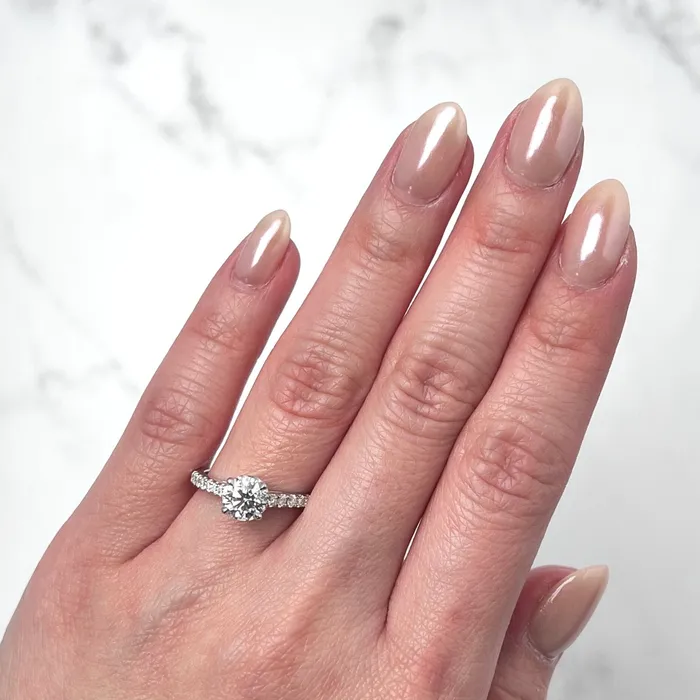 De Beers Forevermark Roundcut Engagement Ring Rings