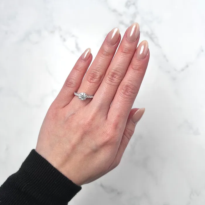 De Beers Forevermark Roundcut Engagement Ring Rings