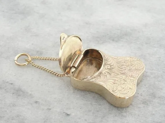 Fine Gold Engraved Purse Locket or Pendant Market Square Jewelers Necklaces Fine Gold Engraved Purse Locket or Pendant Market Square Jewelers Necklaces