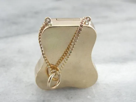 Fine Gold Engraved Purse Locket or Pendant Market Square Jewelers Necklaces Fine Gold Engraved Purse Locket or Pendant Market Square Jewelers Necklaces