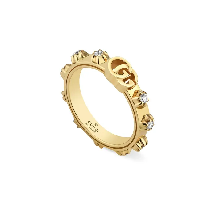 Gucci Rings Gucci GG Running Ring in Yellow Gold