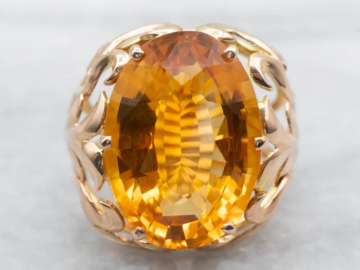 Market Square Jewelers Rings Citrine Solitaire Cocktail Ring Market Square Jewelers Rings Citrine Solitaire Cocktail Ring