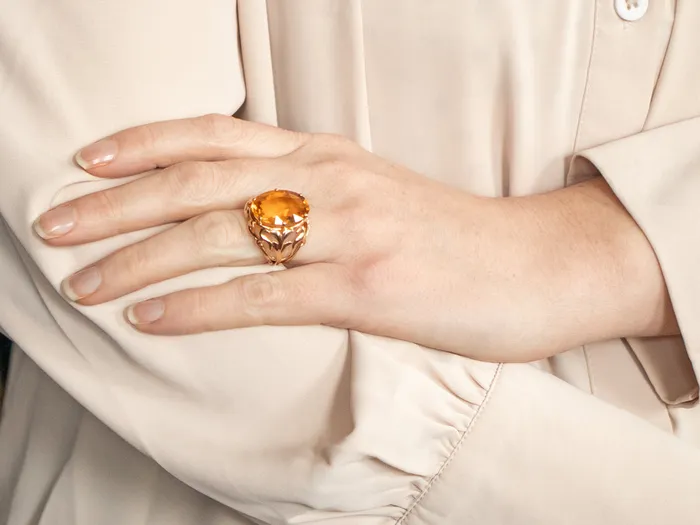 Market Square Jewelers Rings Citrine Solitaire Cocktail Ring Market Square Jewelers Rings Citrine Solitaire Cocktail Ring