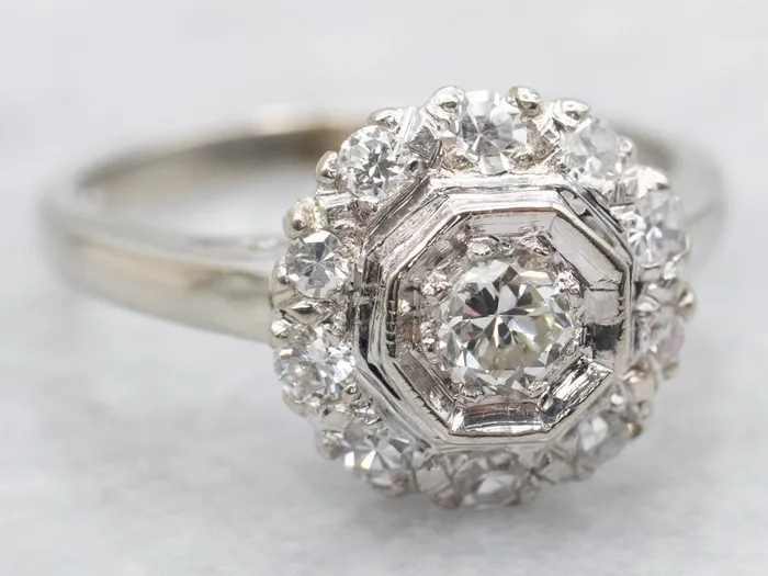 Market Square Jewelers Rings Diamond Halo Engagement Ring