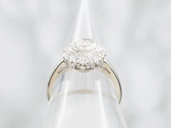 Market Square Jewelers Rings Diamond Halo Engagement Ring