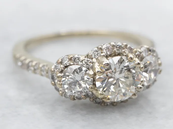 Market Square Jewelers Rings Modern Diamond Engagement Ring with Diamond Halo Market Square Jewelers Rings Modern Diamond Engagement Ring with Diamond Halo