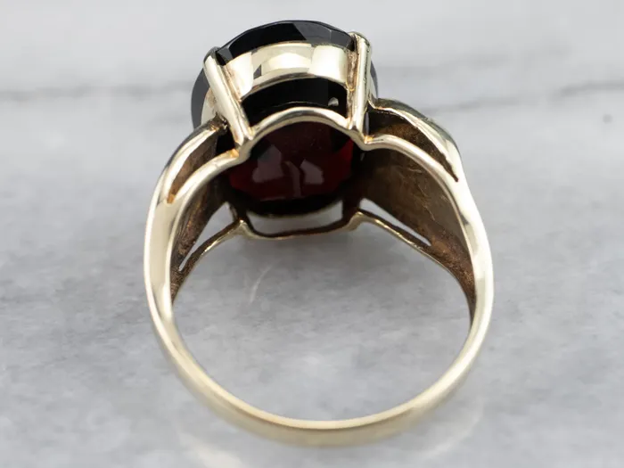 Market Square Jewelers Rings Vintage Garnet Cocktail Ring Market Square Jewelers Rings Vintage Garnet Cocktail Ring