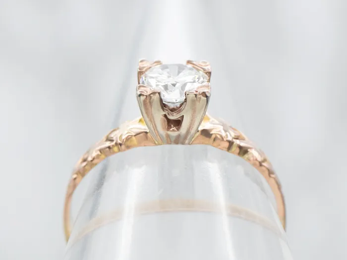 Market Square Jewelers Rings Vintage Gold Diamond Solitaire Engagement Ring Market Square Jewelers Rings Vintage Gold Diamond Solitaire Engagement Ring