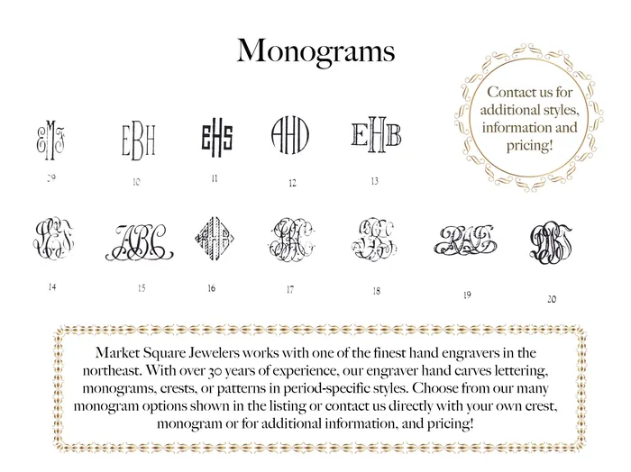 Market Square Jewelers Victorian Scrolling Gold Signet Ring Rings