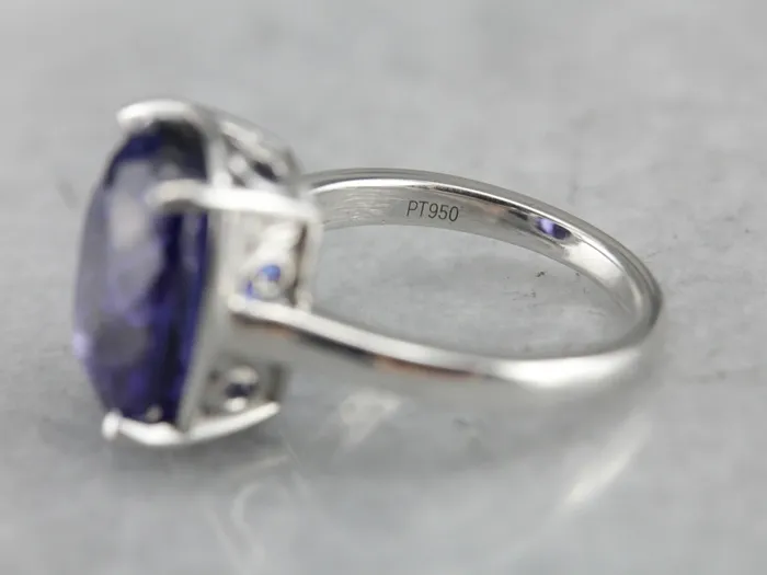 Rings Market Square Jewelers Tanzanite and Platinum Cocktail Ring Rings Market Square Jewelers Tanzanite and Platinum Cocktail Ring