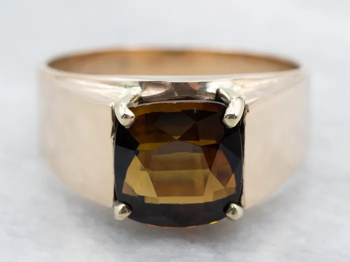 Rings Market Square Jewelers Vintage Dravite Tourmaline Ring