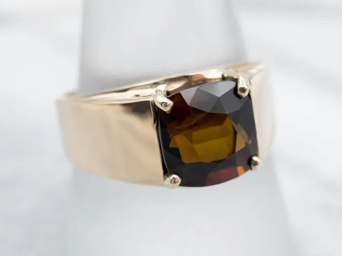 Rings Market Square Jewelers Vintage Dravite Tourmaline Ring