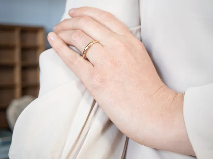 Rings Vintage Yellow Gold Plain Wedding Band Market Square Jewelers