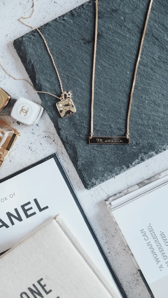 Betty and Biddy Necklaces Mthair Star Disc Necklace